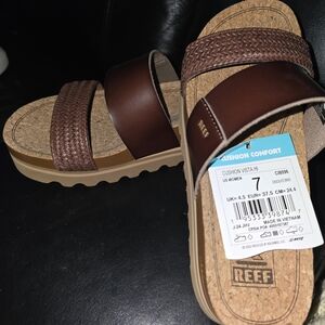 Reef Women's Sandals in Brown and Tan